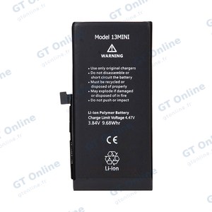 Batterie Diagnostic High Capacity Apple iPhone 13 Mini (TI 2520mAh)