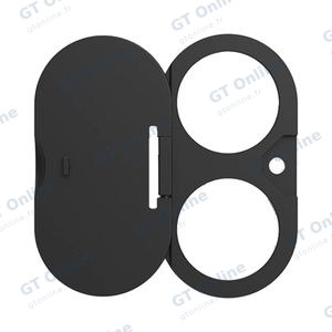 Protection Lentille avec Cache Protecteur de Caméra Apple iPhone 17 Noir