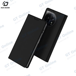 Housse de Protection Skin Pro Dux Ducis pour OnePlus 11 5G Noir