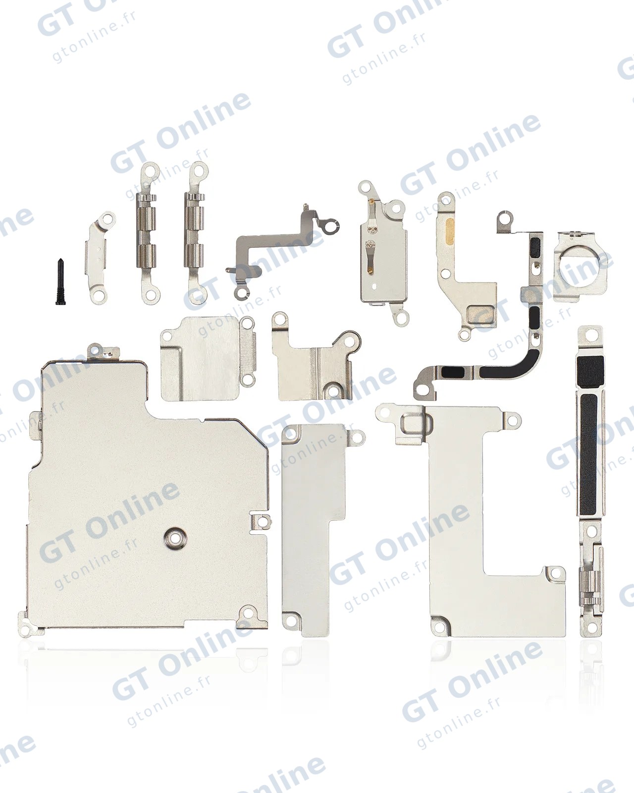 Jeu de petits supports métalliques pour Apple iPhone 13 Pro Max