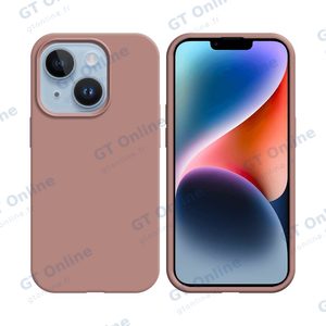 Coque Silicone Compatible pour Apple iPhone 14 Plus (#06) Rose