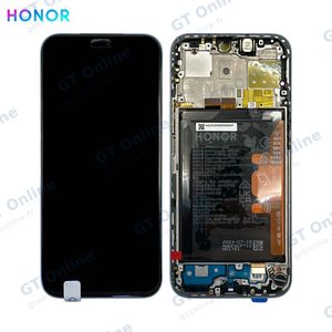 Bloc Écran Complet avec Châssis et Batterie Original Honor 200 Lite 0235ALPS Starry Bleu