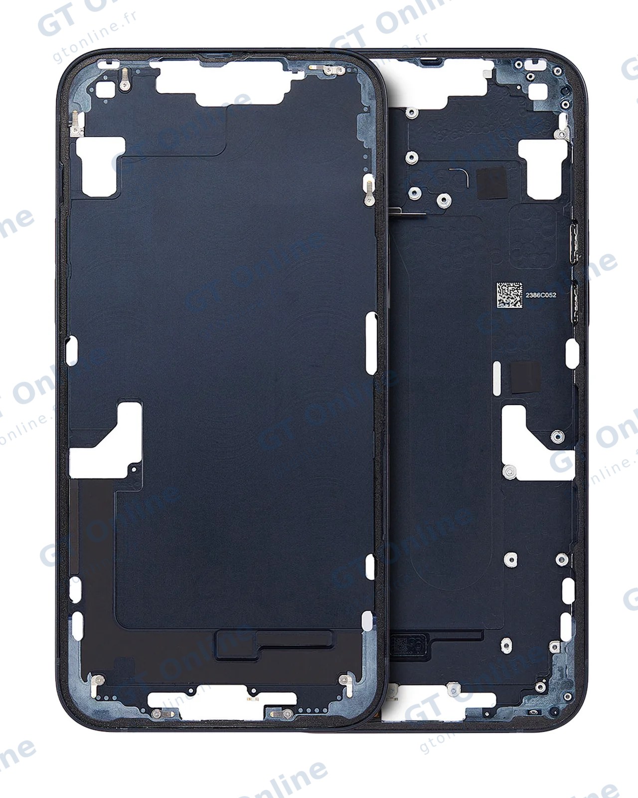 Châssis avec petits composants pour Apple iPhone 14 Plus (version US, origine d'occasion — grade A, minuit)