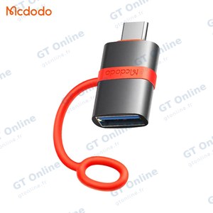 Adaptateur OTG USB Femelle vers USB-C Mâle Mcdodo OT-3810 Noir