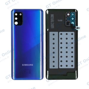 Cache Arrière Premium Samsung Galaxy A31 A315 Bleu Prismatique