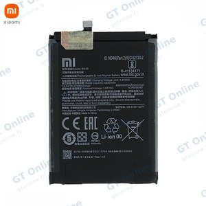 Batterie Original Xiaomi Redmi Note 9 Pro 4G/Redmi Note 10 Pro 4G 46020000181G 46020000155Z 460200005X1G BN53