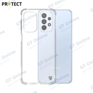 Pack de 10 Coques Silicone Renforcée PROTECT pour Samsung Galaxy A23 5G A236/Galaxy A23 4G A235 Bulk Transparent
