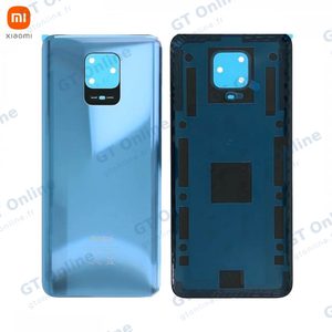 Cache Arrière Original Xiaomi Redmi Note 9 Pro 4G 55050000771Q Gris de Minuit