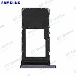 Tiroir SIM Original Samsung Galaxy Tab A7 Wi-Fi T500 GH81-19667A Gris Foncé