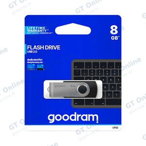 Clé USB Goodram Flash Drive 2.0 8GB Noir