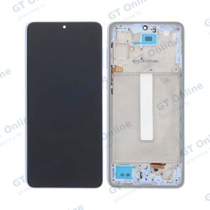 Écran Tactile Hard Oled avec Châssis Samsung Galaxy A33 5G A336 Bleu