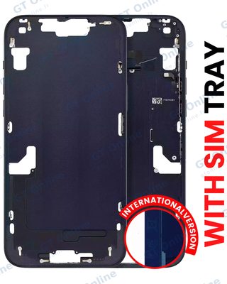 Châssis pour Apple iPhone 14 Plus (version EU, compatible premium, minuit)