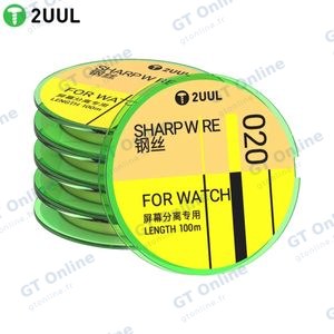 Bobine de Fil de Séparation d'Écran 2UUL Sharp Wire 020 100m (x5)