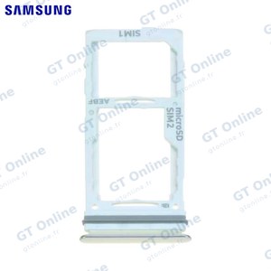 Tiroir SIM Original Samsung Galaxy A52 5G A526/Galaxy A72 4G A725/Galaxy A72 5G A726 — GH98-46290D Blanc Awesome