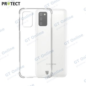 Coque Silicone Renforcée PROTECT pour Samsung Galaxy A03s A037 Transparent