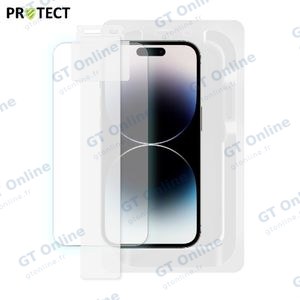 Verre Trempé (x2) avec Applicateur Installation Facile PROTECT pour Apple iPhone 14 Pro