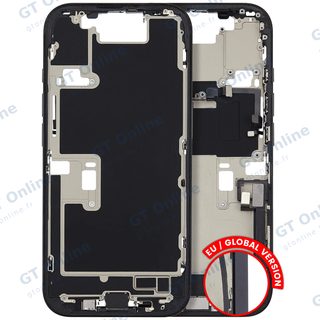 Châssis pour Apple iPhone 16 Pro (version EU, origine d'occasion — grade B, titane noir)