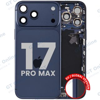 Châssis pour Apple iPhone 17 Pro Max (version EU, origine d'occasion — grade A, Deep Blue)