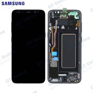 Écran Tactile Original Samsung Galaxy S8 G950 GH97-20457A GH97-20458A GH97-20473A GH97-20629A Noir Carbone