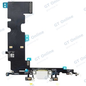 Connecteur de Charge Apple iPhone 8 Plus Blanc