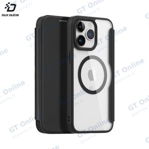 Housse de Protection Skin X Pro Dux Ducis pour Apple iPhone 15 Pro Max MagSafe Noir