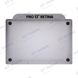 Coque inférieure pour Apple MacBook Pro 13" A1708 (2016-2017) (origine neuve, gris sidéral)