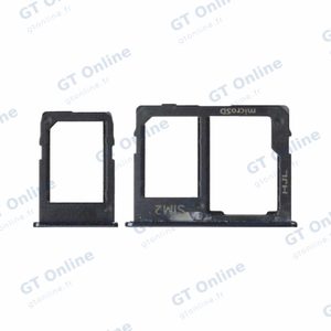 Tiroir Sim Premium Samsung Galaxy J6 Plus J610 Noir