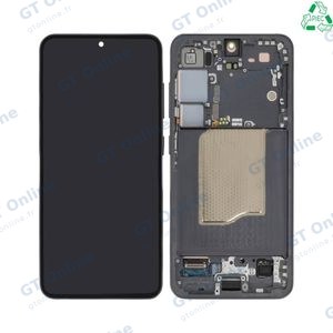 Écran Tactile Original Pulled avec Châssis (PIEC) Samsung Galaxy S25 S931 Noir Absolu