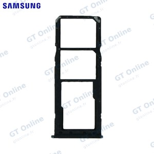 Tiroir SIM Original Samsung Galaxy A50 A505 GH98-43922A Noir