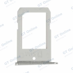Tiroir Sim Premium Samsung Galaxy S6 Edge G925 Argent