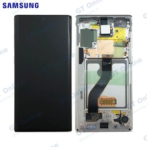 Écran Tactile Original Samsung Galaxy Note 10 N970 GH82-20817B GH82-20818B Aura Blanc