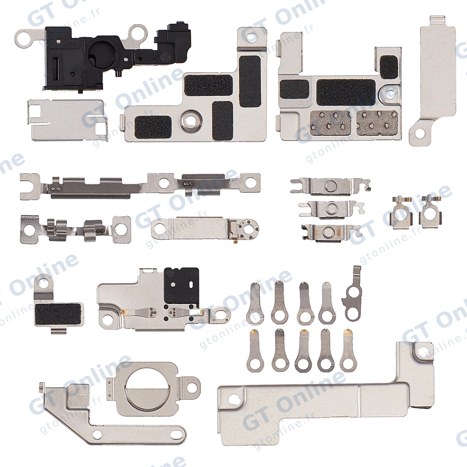 Jeu de petits supports métalliques pour Apple iPhone 14
