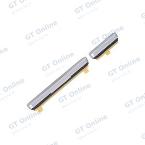 Bouton On/Off et Volume Premium Samsung Galaxy Tab S10 Plus Wi-Fi X820/Galaxy Tab S10 Plus 5G X826 Argent