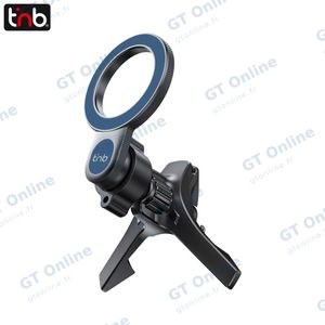Support Smartphone Magnétique pour Voiture T'nb CARMAGSFBL pour Grille d'Aération Bleu