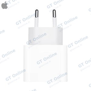 Chargeur Secteur USB-C Apple W/MHJE3ZM/A 20W Bulk Blanc
