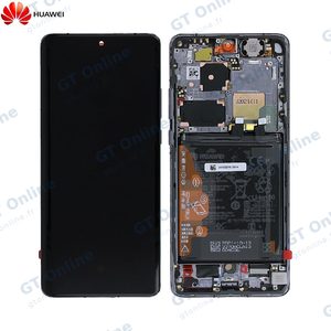 Bloc Écran Complet avec Châssis et Batterie Original Huawei P50 Pro 02354HFK 02354SNT Noir