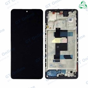 Écran Tactile Original Pulled avec Châssis (PIEC) Xiaomi Poco X5 Pro 5G Noir