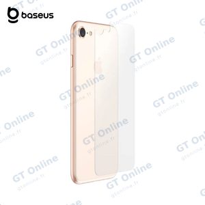 Verre Trempé Vitre Arrière Baseus pour Apple iPhone 7 Plus/iPhone 8 Plus Transparent