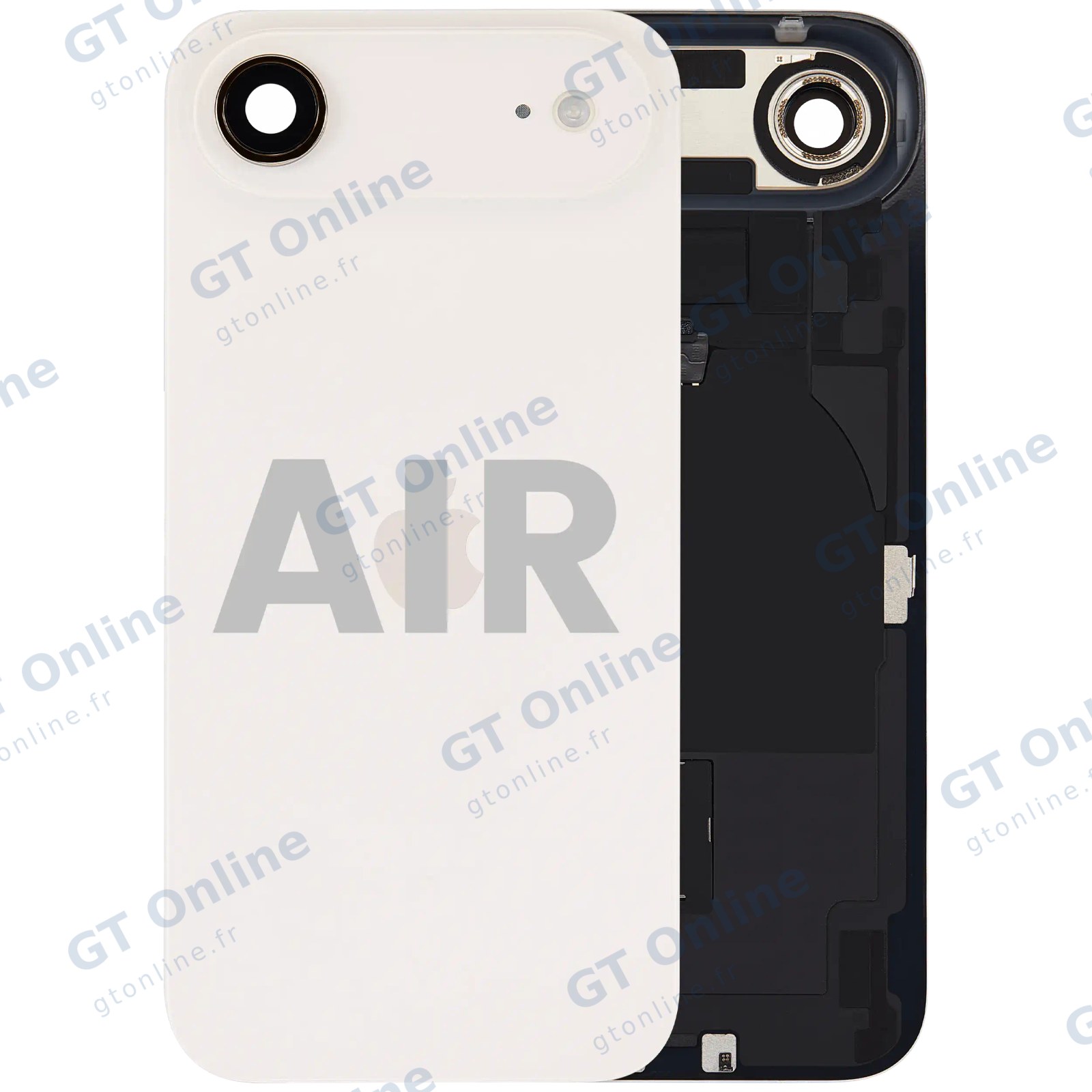 Vitre arrière pour Apple iPhone Air (origine d'occasion — grade B, Light Gold)