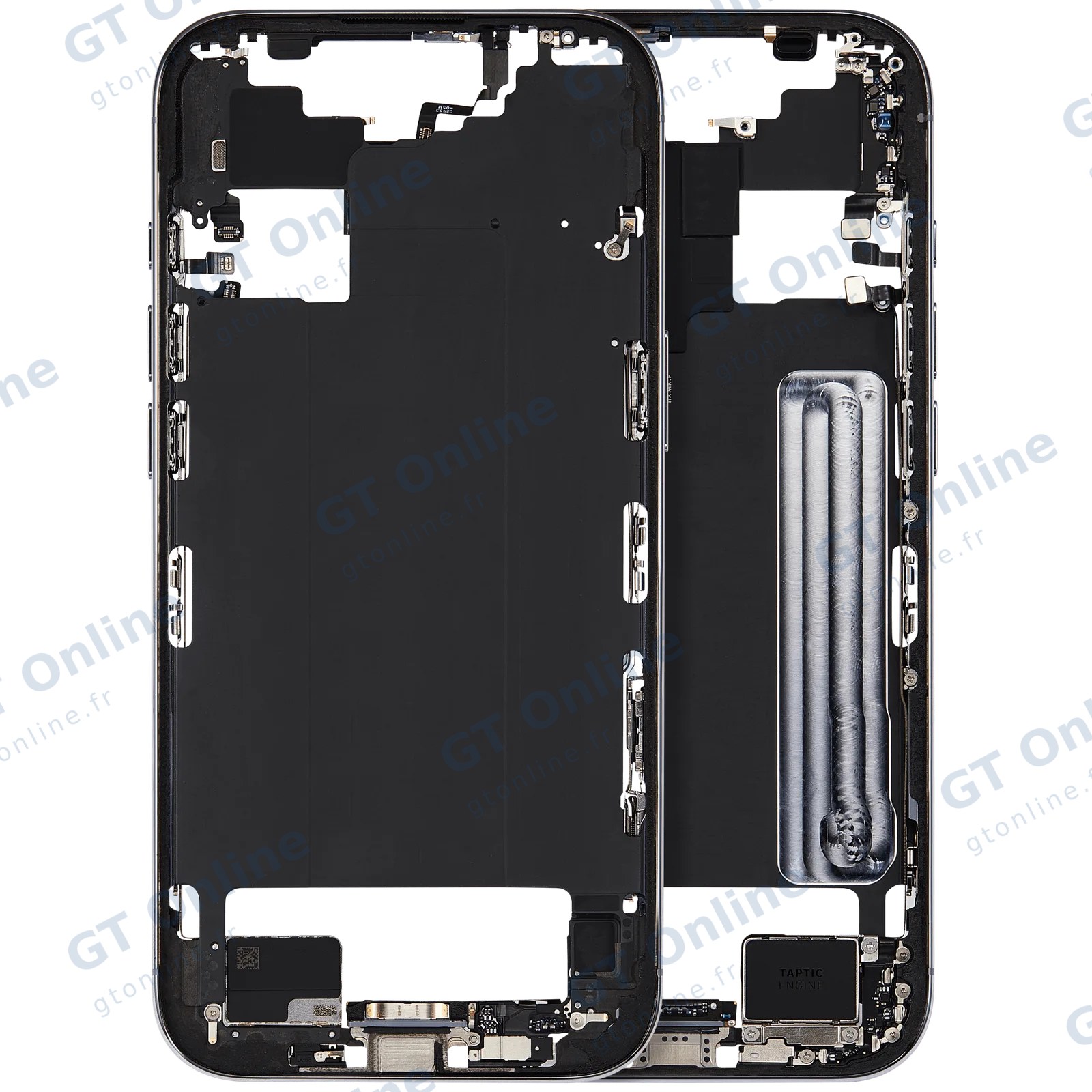 Châssis pour Apple iPhone Air (US / EU Version, origine d'occasion — grade B, bleu ciel)
