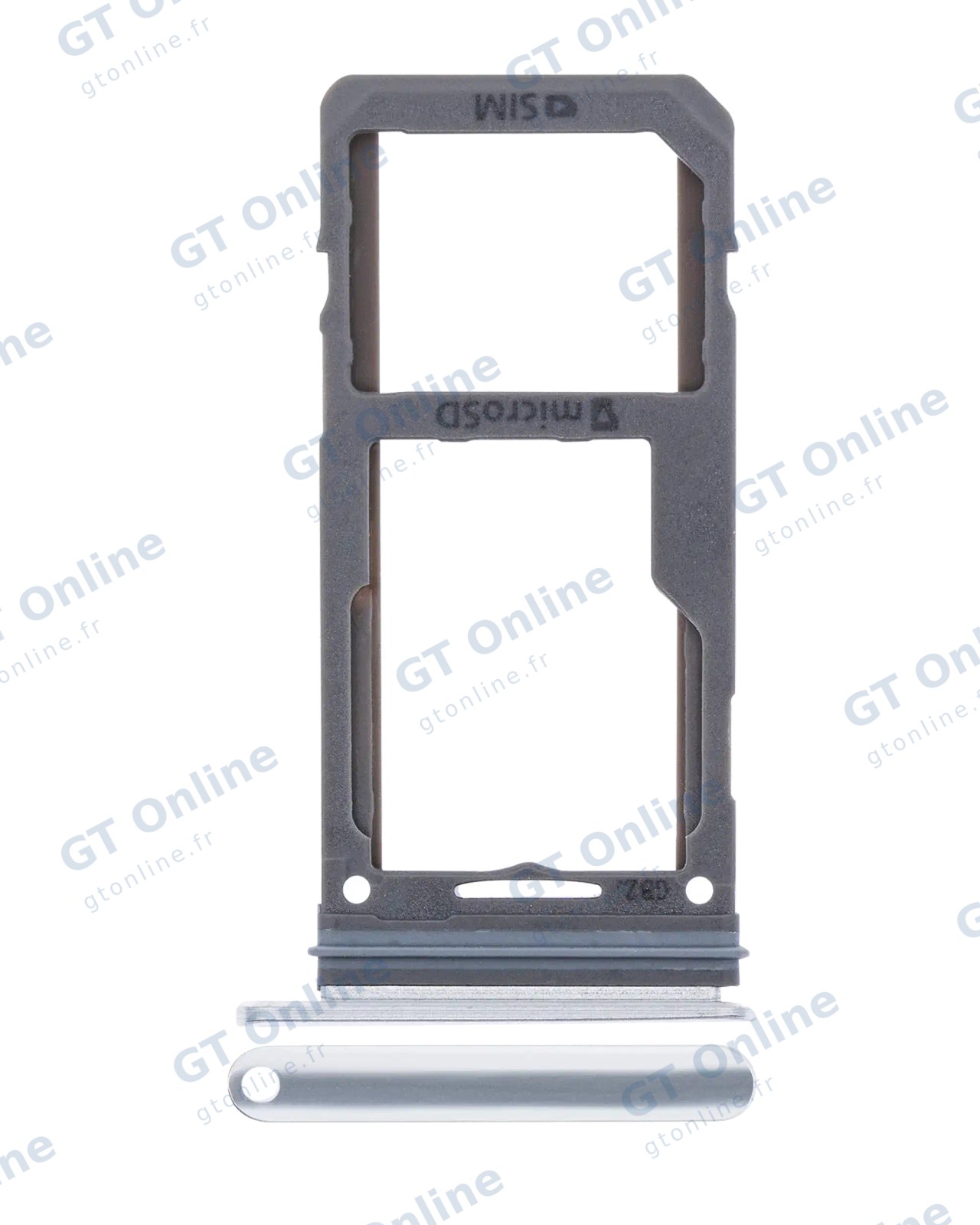 Tiroir SIM pour Samsung Galaxy S8 / S8 Plus (argent arctique)