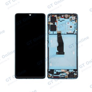 Écran Tactile Oled avec Châssis Huawei P30 Aurora Blue
