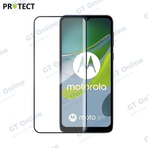 Verre Trempé Intégral PROTECT pour Motorola Moto E13 Noir