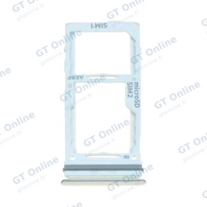 Tiroir Sim Premium Samsung Galaxy A52 5G A526/Galaxy A72 4G A725/Galaxy A72 5G A726/Galaxy A52 4G A525 — Blanc