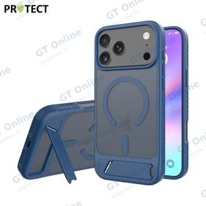 Coque de Protection MagSafe avec Support IF014 PROTECT pour Apple iPhone 17 Pro Max Bleu