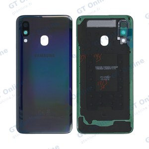 Cache Arrière Premium Samsung Galaxy A40 A405 Noir