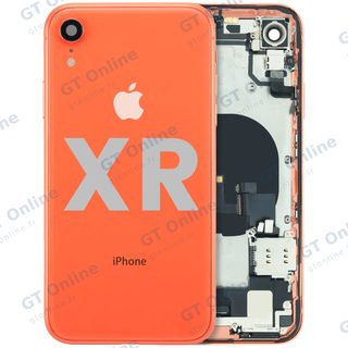 Châssis pour Apple iPhone XR (origine d'occasion — grade B, Coral)