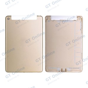 Cache Arrière Premium Apple iPad Mini 4 A1550 Wifi + Cellular Gold