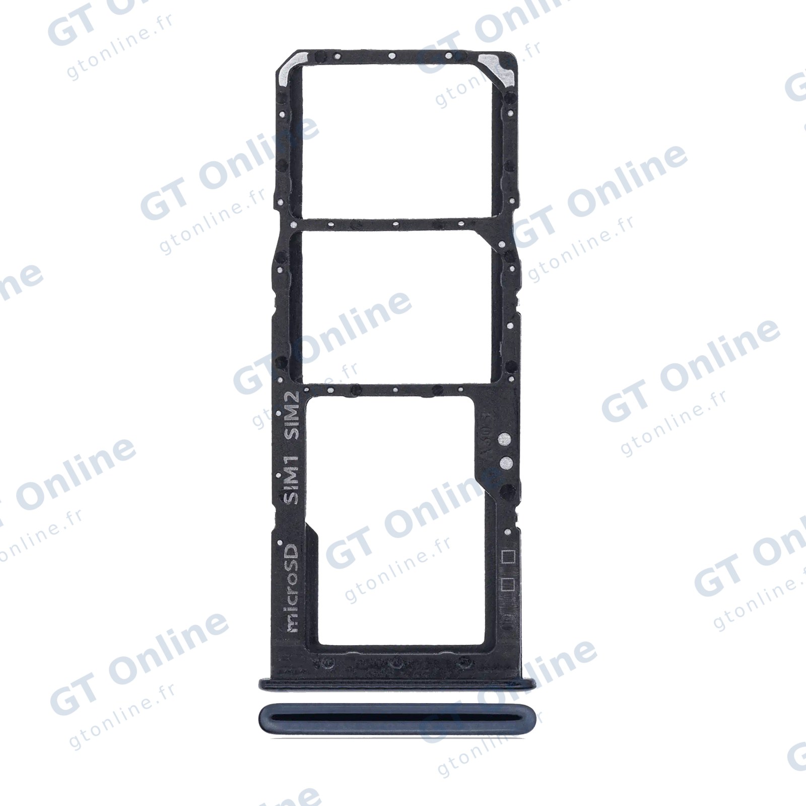 Tiroir SIM pour Samsung Galaxy A30S (A307 / 2019) (noir)