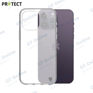 Pack de 10 Coques Silicone PROTECT pour Apple iPhone 14 Pro Max Bulk Transparent